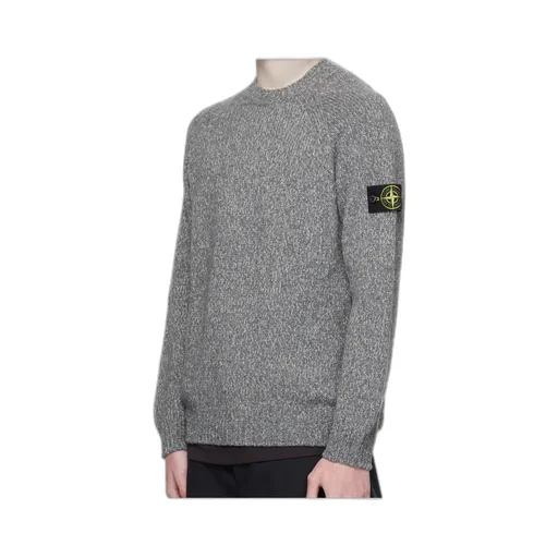 Stone Island Logo Patch Crewneck Sweater