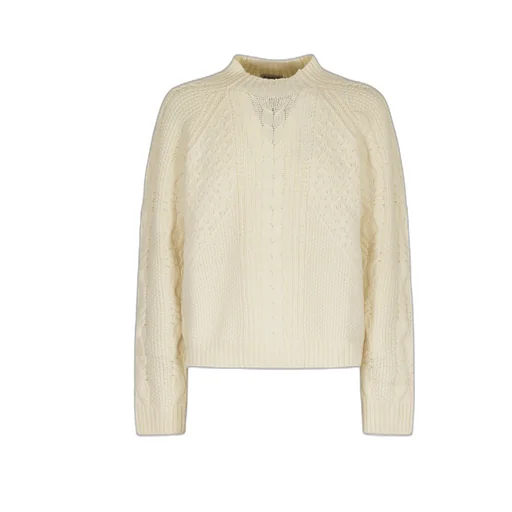 Round-Neck Knitted Sweater