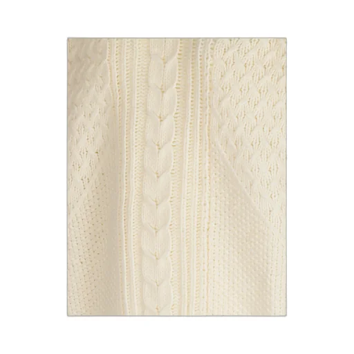 Round-Neck Knitted Sweater