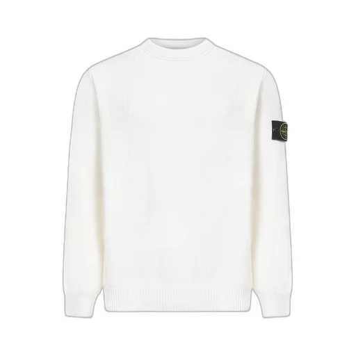 Stone Island Logo Patch Crewneck Sweatshirt
