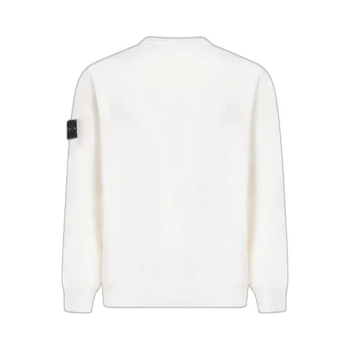 Stone Island Logo Patch Crewneck Sweatshirt
