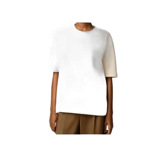 White Cotton Ami De Coeur T-Shirt