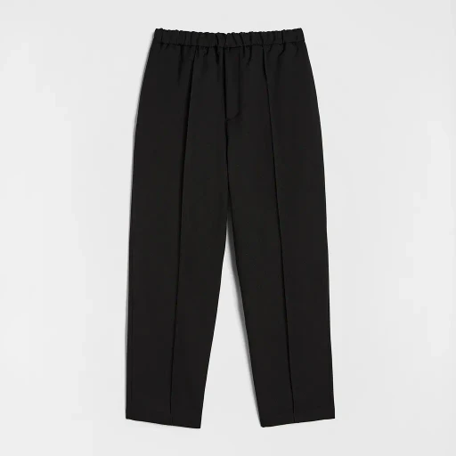 Technical Gabardine Tapered Trousers