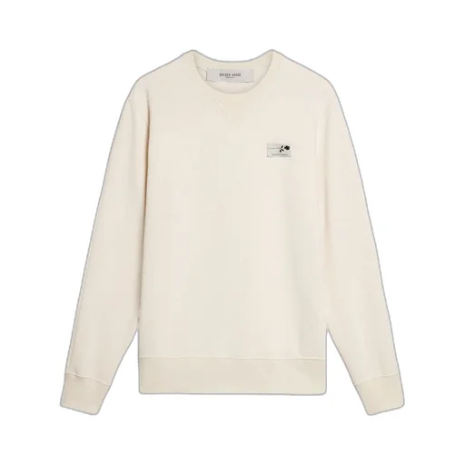 Rose-Print Crewneck Sweater
