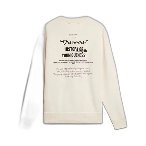 Rose-Print Crewneck Sweater