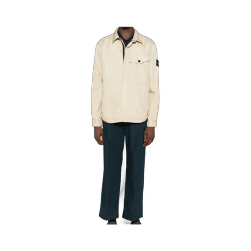 Stone Island Compass Patch Zip-Up Jacket
