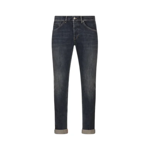 Denim Trousers With Belt Loops