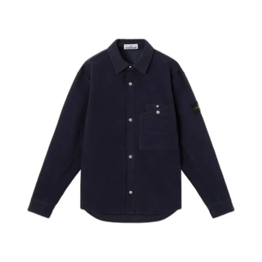 Stone Island Logo Patch Overshirt