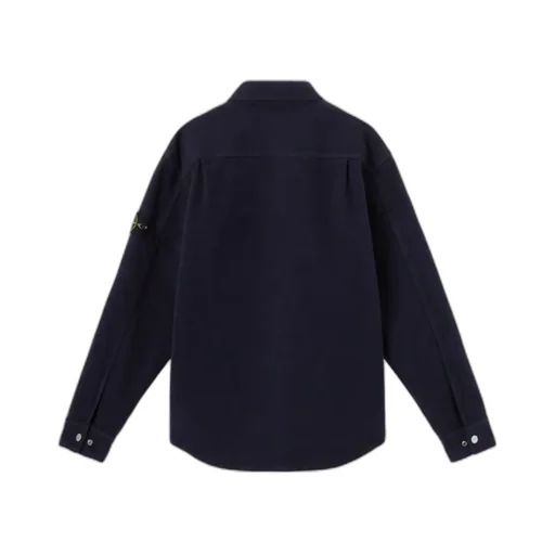 Stone Island Logo Patch Overshirt