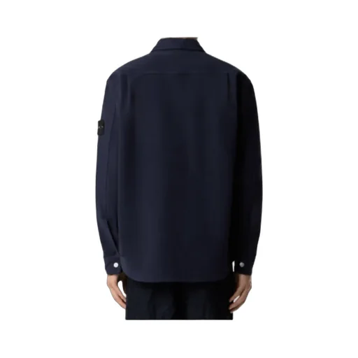 Stone Island Logo Patch Overshirt