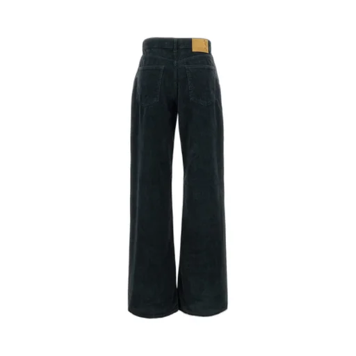 Corduroy Straight-Leg Trousers