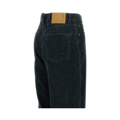 Corduroy Straight-Leg Trousers