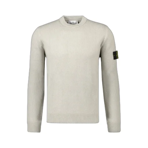 Stone Island Logo Patch Crewneck Sweatshirt