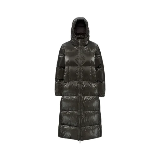 Hooded Quilted Down Jacket