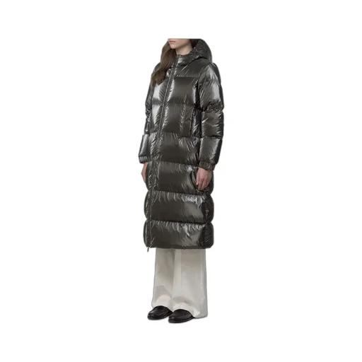 Hooded Quilted Down Jacket