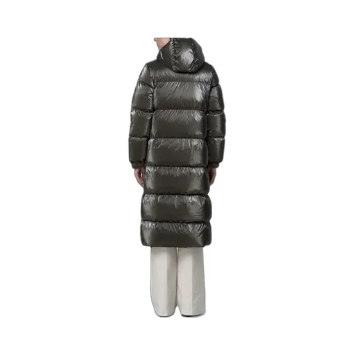 Hooded Quilted Down Jacket