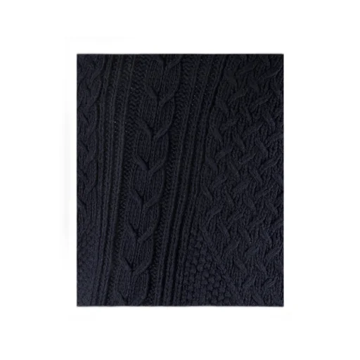 Round-Neck Knitted Sweater