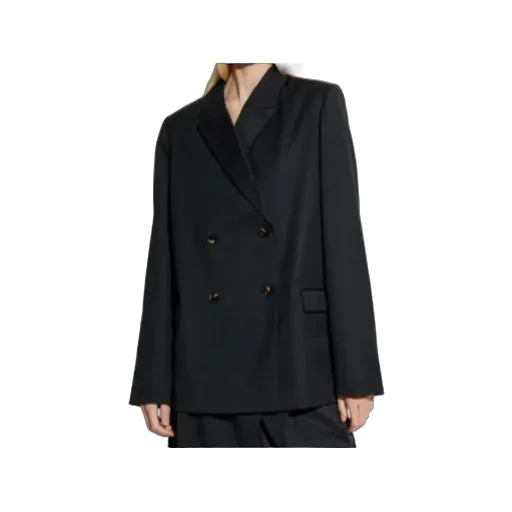 Double-Breasted Wool Blazer