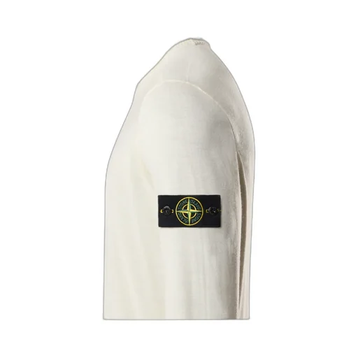 Stone Island Logo Patch Roll Neck Jumper