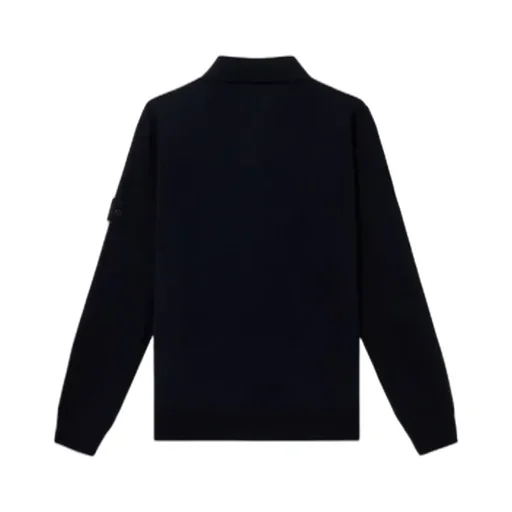 Stone Island Long-Sleeve Polo Jumper