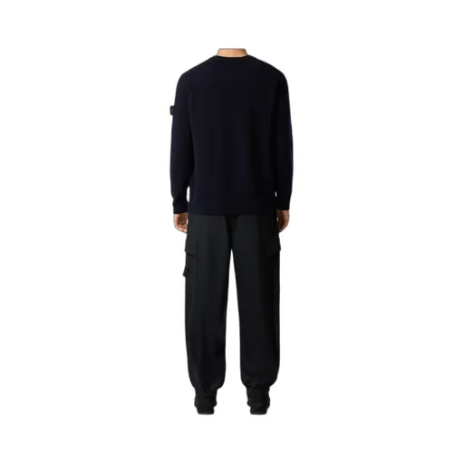 Stone Island Logo Patch Crewneck Jumper