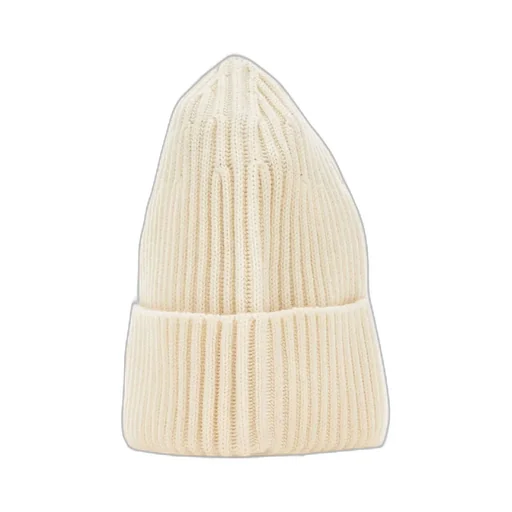 Stone Island Compass Patch Ribbed Beanie
