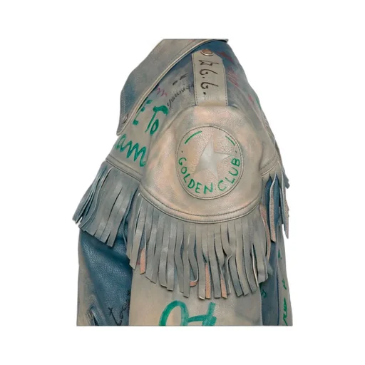 Golden Goose Deluxe Brand Zip-Up Fringed Jacket