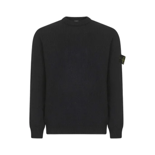 Knitted Crew Neck Pullover