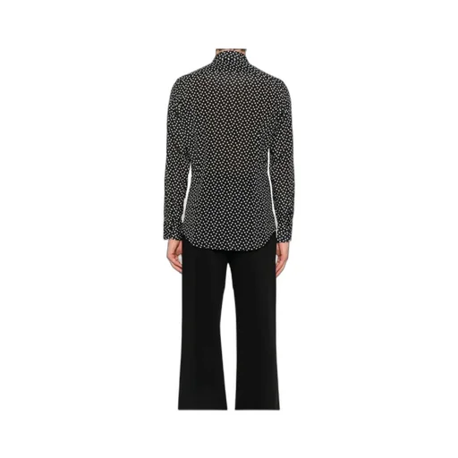 Polka-Dot Long-Sleeve Shirt
