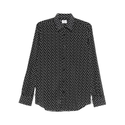 Polka-Dot Long-Sleeve Shirt