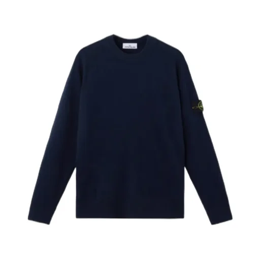 Stone Island Logo Patch Crewneck Jumper