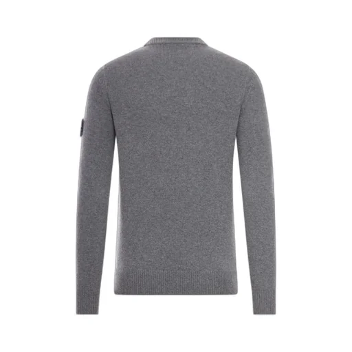 Stone Island Logo Patch Crewneck Jumper