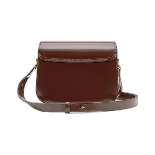 Ami Paris Ami Alexandre Mattiussi Logo Plaque Shoulder Bag