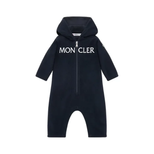 Moncler Enfant Hooded Fleece Baby Grow