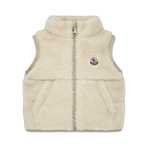 Moncler Enfant Logo-Patch Zipped Gilet