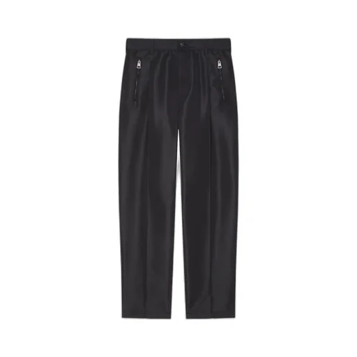 Straight-Leg Trousers