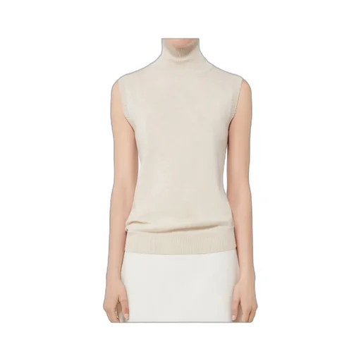 Sportmax Turtleneck Sleeveless Jumper