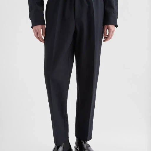 Technical Serge Tapered Trousers