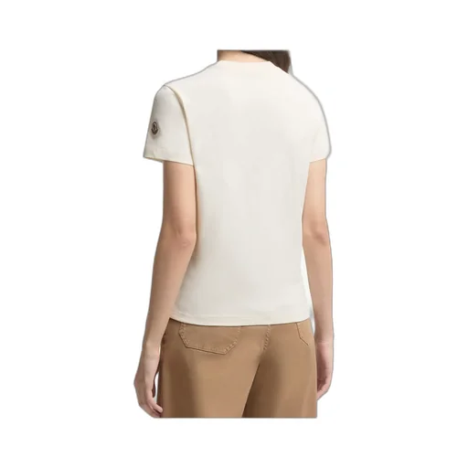 Moncler Logo Embroidered Crewneck T-Shirt