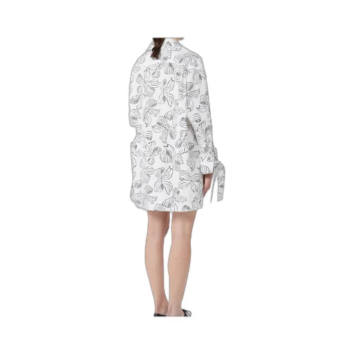 Printed Cotton Shirt Dress