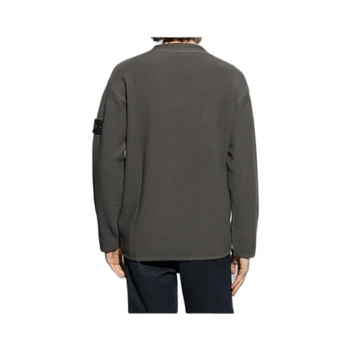 Stone Island Logo Patch Crewneck Sweatshirt