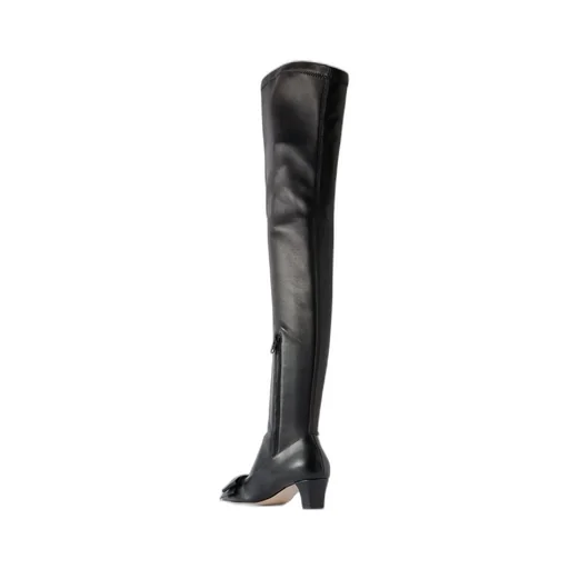 Valentino Bow Detailed Over-The-Knee Boots