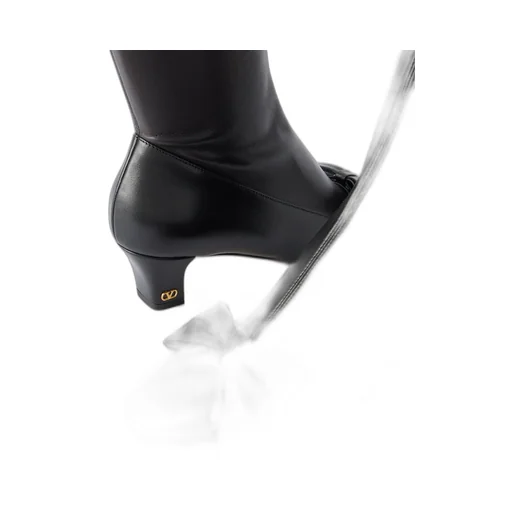 Valentino Bow Detailed Over-The-Knee Boots