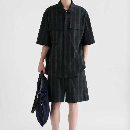 Technical Cotton Shorts