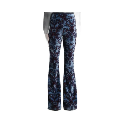 Etro Flared Velvet Trousers