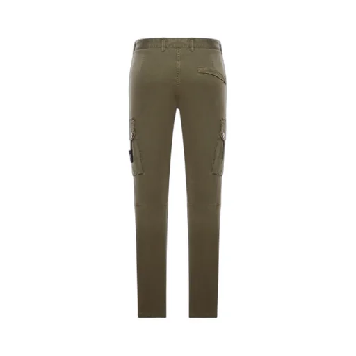 Stone Island Logo Patch Cargo Trousers