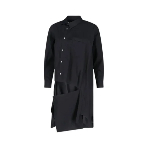 Comme Des GarÇOns Homme Plus Draped Detail Shirt