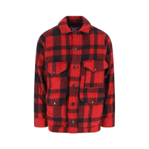 Junya Watanabe Man Checked Straight Hem Shirt
