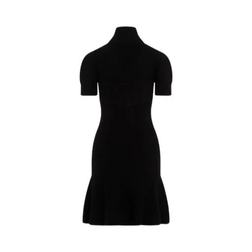 Patou Cross-Over Detailed Knit Dress