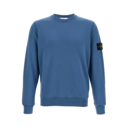 Stone Island Logo Patch Crewneck Sweatshirt